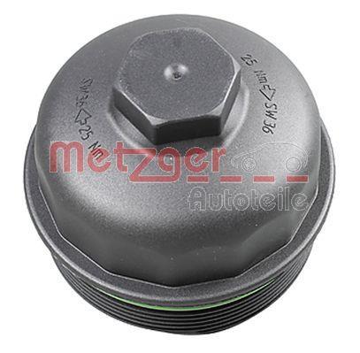 Cubierta, caja filtro de aceite (Cuerpo filtro de aceite) METZGER ref. 2370071